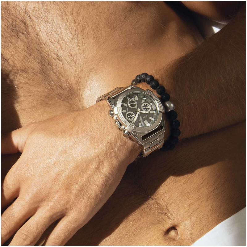 Reloj Hombre Continental 44MM Gris SS Brazalete, Acero, Gris Radiant