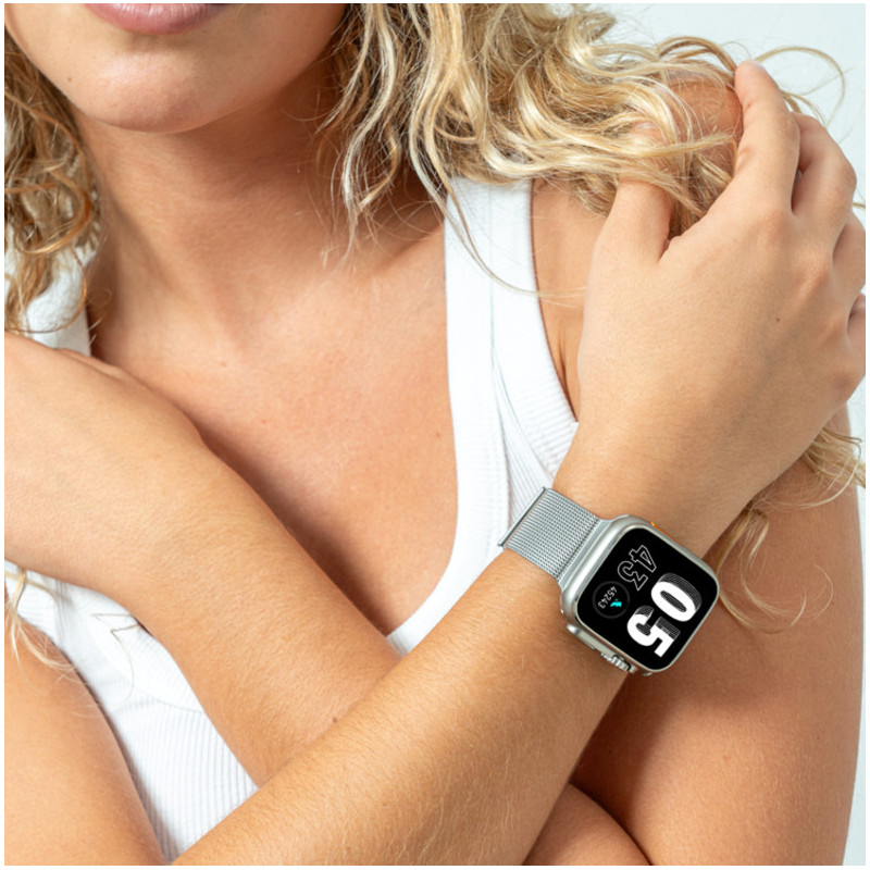 Smartwatch Jersey 36MM Mesh plateada