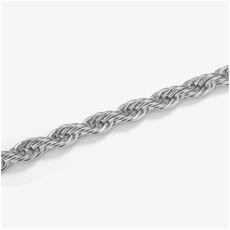 Pulsera Hombre Txema Twist en Plata