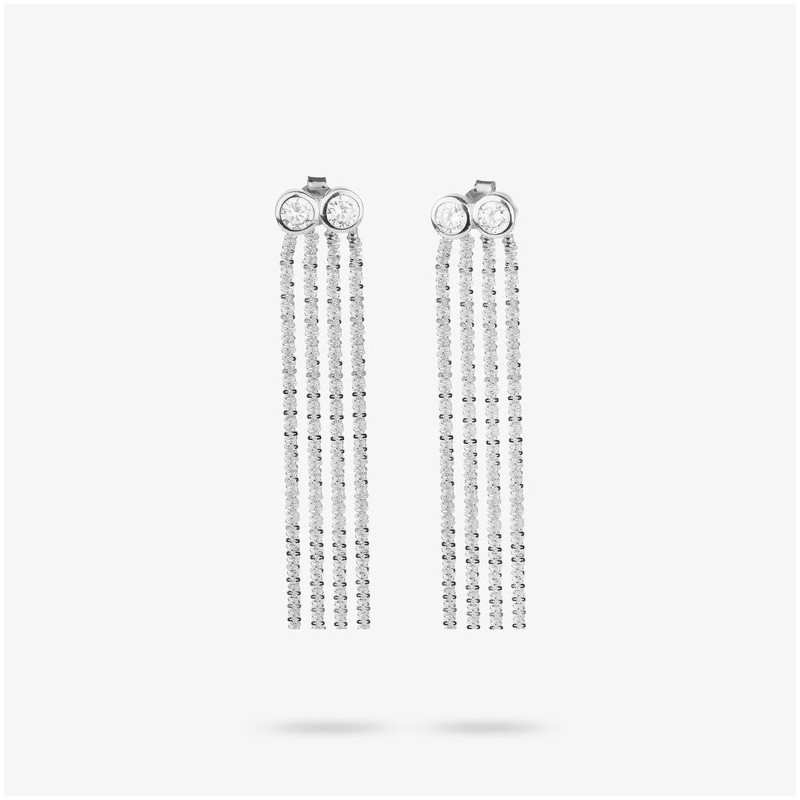 Pendientes de Cadenas de Plata colección FIRST CLASS Radiant