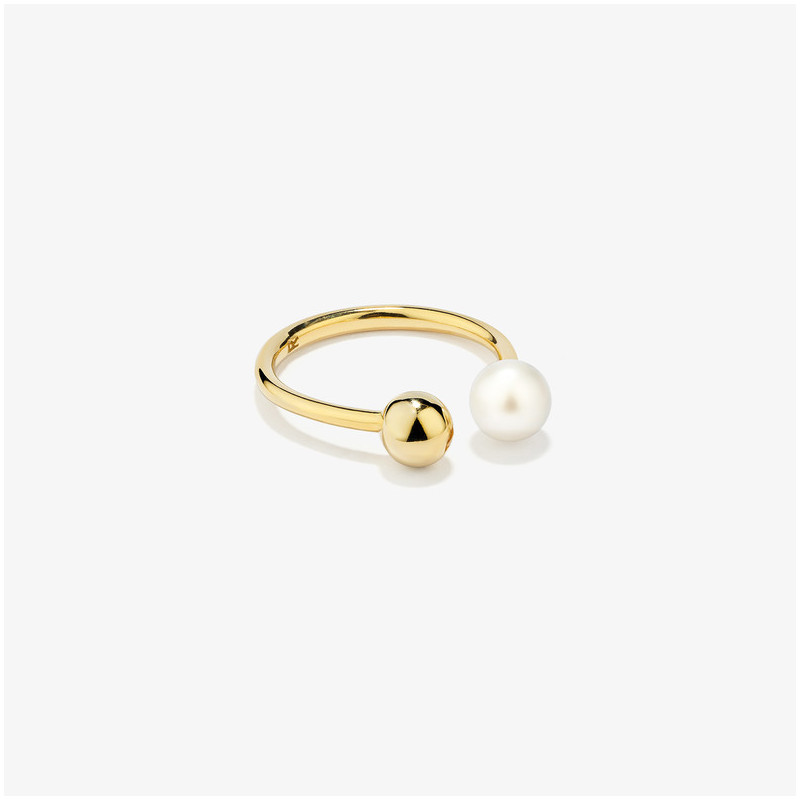 Anillo de Oro con Perla colección EMILY IN PARIS Radiant
