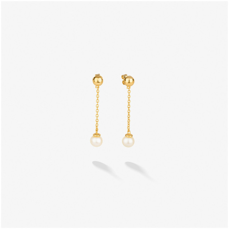 Pendientes Largos con Perla Emily in Paris