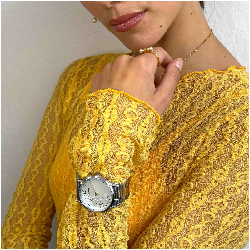 Anillo Barra con Perlas Emily in Paris