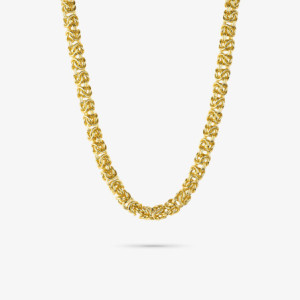 Collar Mujer Blake Oro | Diseño Twist Sofisticado en Acero Dorado
