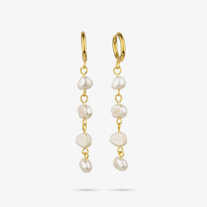 Pendientes Mujer Bridgerton Oro | Diseño Clásico en Acero Dorado