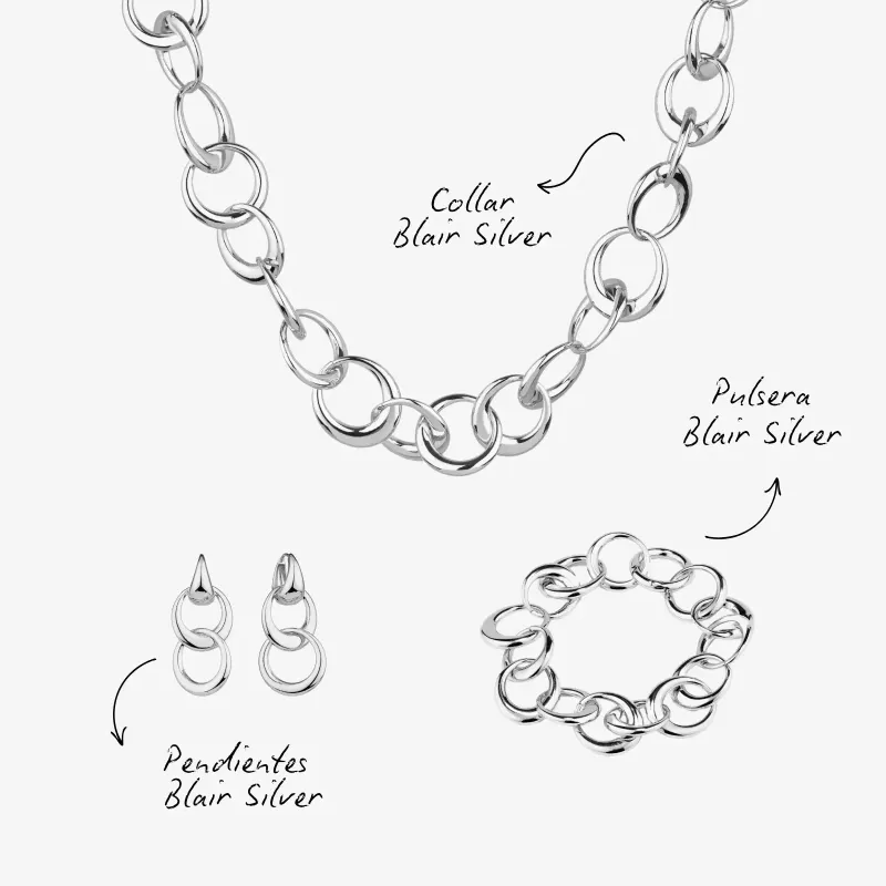 Conjunto All in Blair Plateado