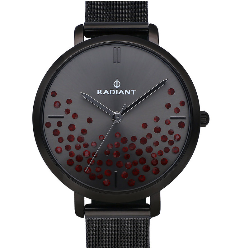 ELLA 36MM GUN DIAL BLACK MESH