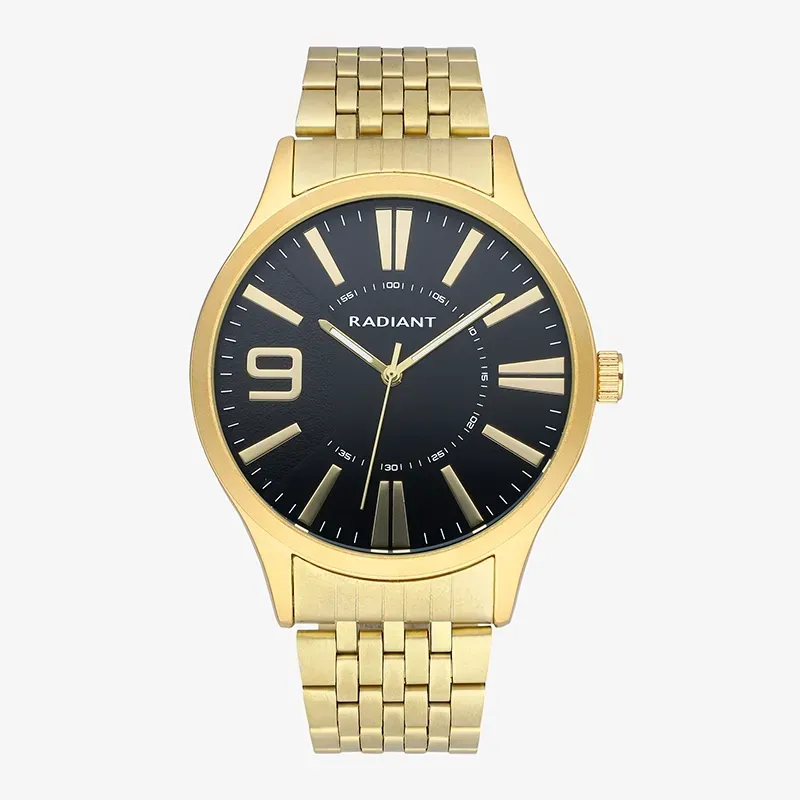 MASTER 44MM BLACK DIAL IPGOLD BRAZ