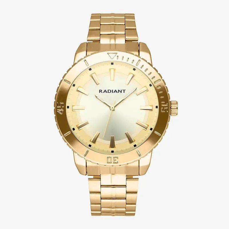 MARINE 44MM GOLD DIAL IPGOLD BRAZ