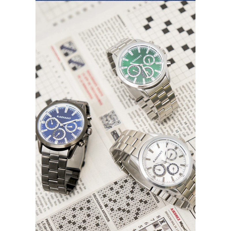 RAPTOR 44MM BLUE DIAL IPGUN BRACELET