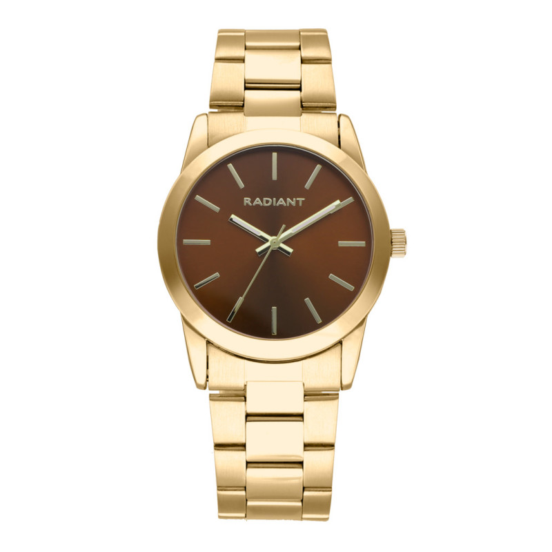 BASIC 36MM IPBROWN DIAL IPG BRACELET
