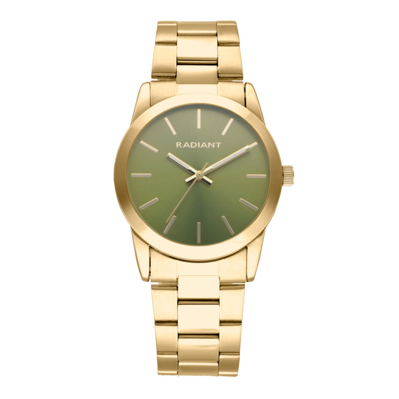 BASIC 36MM IPGREEN DIAL IPG BRACELET