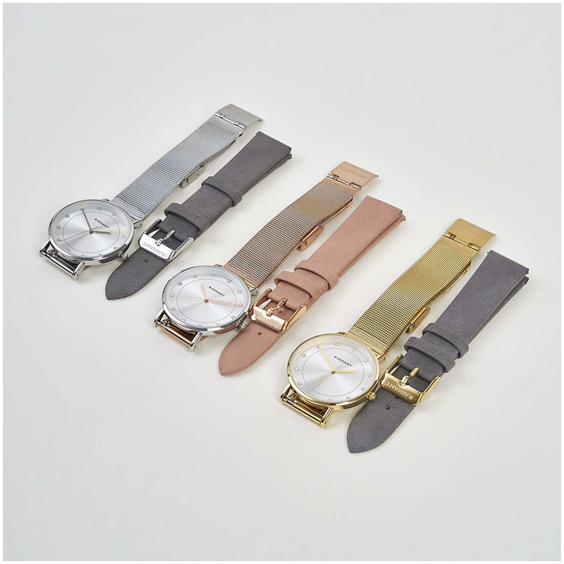 BOX 36MM SILVER DIAL IPRG MESH + STRAP
