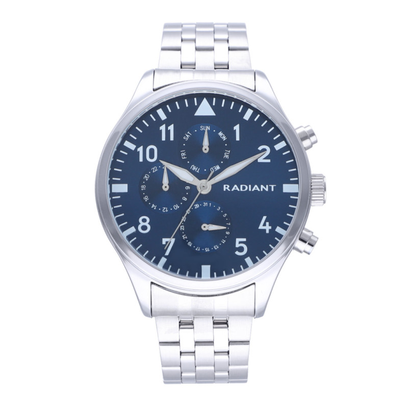 CAIMAN 43MM MULTI BLUE DIAL SS BRACELET