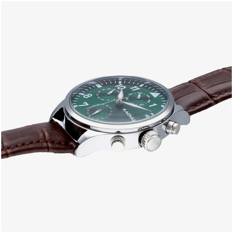 Reloj Hombre Caiman Marrón/Verde