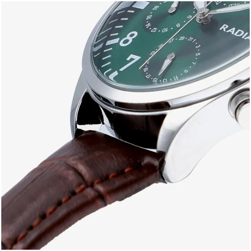 Reloj Hombre Caiman Marrón/Verde