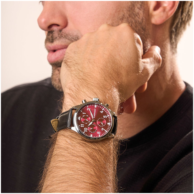 Reloj Hombre Caiman Correa Negra