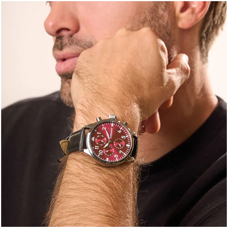 Reloj Hombre Caiman Correa Negra