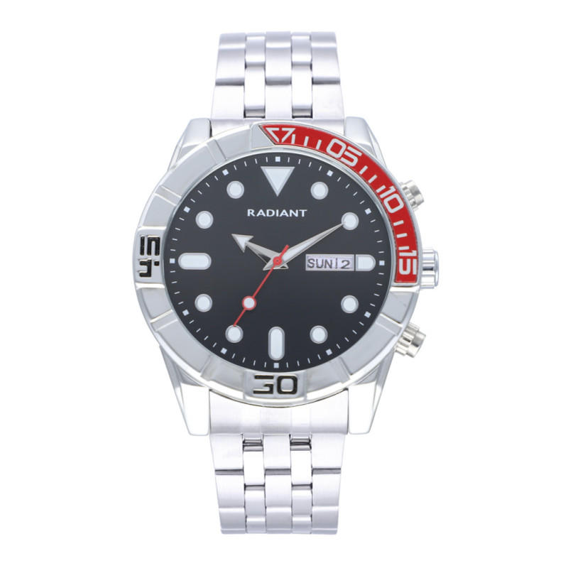 ZANZIBAR 44MM BLACK DIAL SS BRACELET