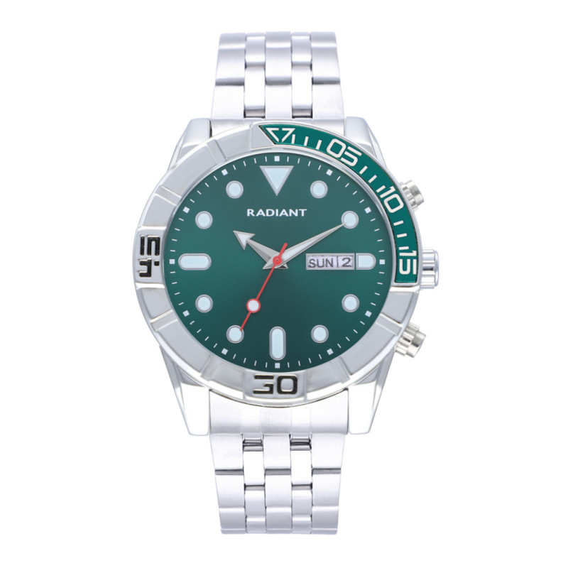 ZANZIBAR 44MM GREEN DIAL SS BRACELET