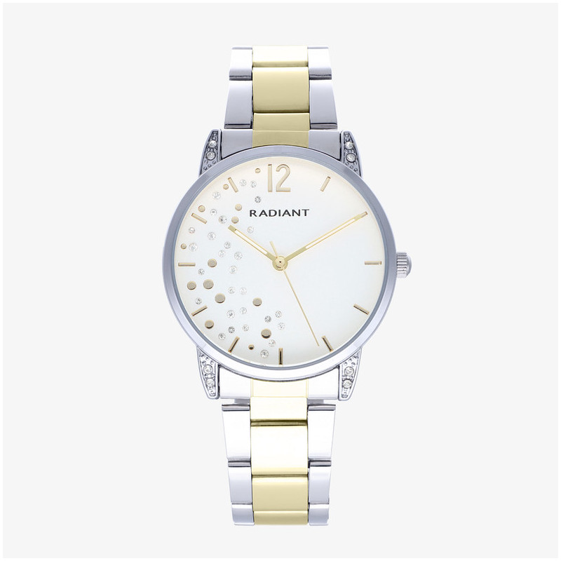 Radiant Formentera Reloj de Mujer Bicolor brazalete dorado/plateado