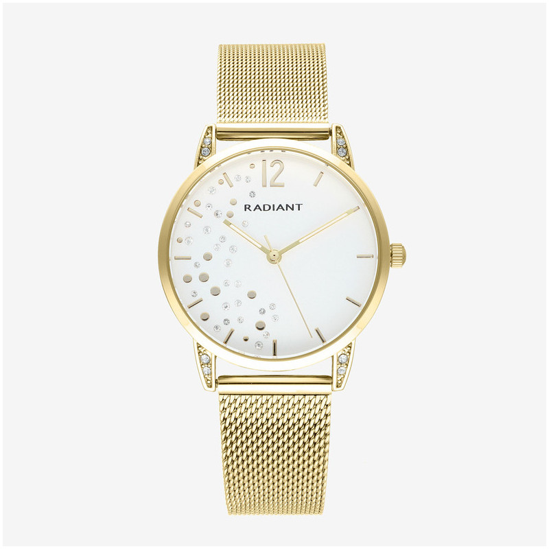 Radiant Formentera Reloj de Mujer Mesh Plateado