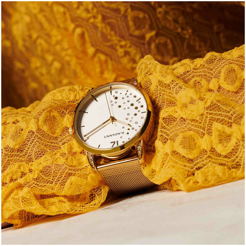 Radiant Formentera Reloj de Mujer Mesh Plateado