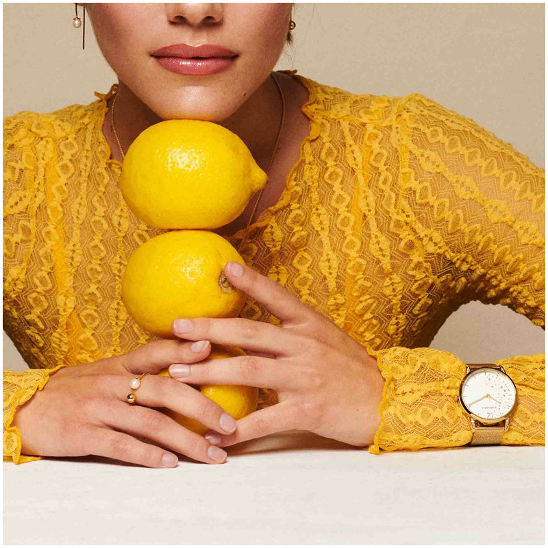 Radiant Formentera Reloj de Mujer Mesh Plateado