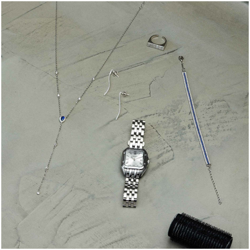 BAHAMAS 28MM WHITE DIAL SS BRACELET