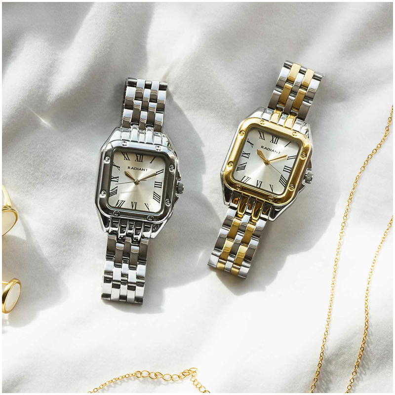 BAHAMAS 28MM WHITE DIAL SS BRACELET