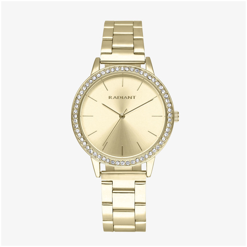 Reloj Mujer Christy 36MM Oro IPG Brazalete, Acero, Dorado Radiant