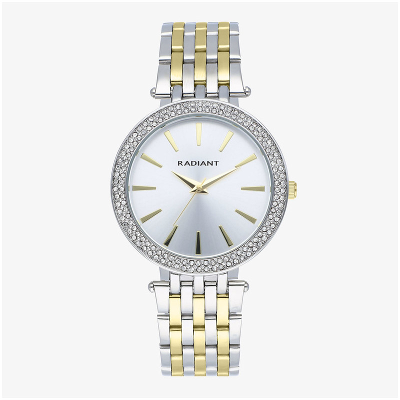 Reloj Mujer Bianca 38MM SS Bicolor IPG Brazalete, Acero,   Oro Radiant