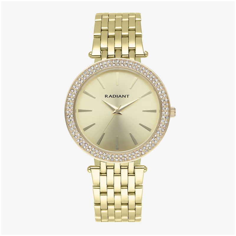 Reloj Mujer Bianca 38MM Oro IPG Brazalete, Acero, Dorado Radiant