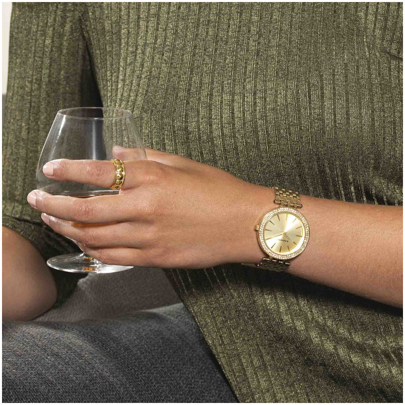 Reloj Mujer Bianca 38MM Oro IPG Brazalete, Acero, Dorado Radiant