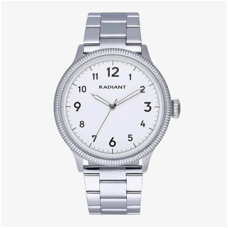Reloj Hombre Timmy 44MM SS Brazalete, Acero, Plateado Radiant