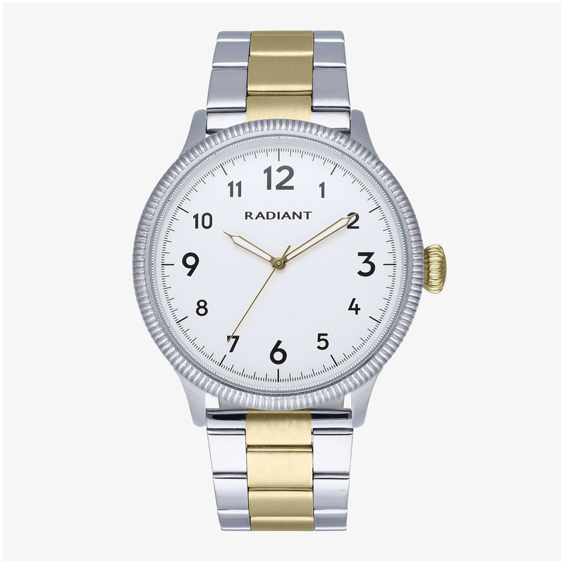 Reloj Hombre Timmy 44MM SS Bicolor IPG Brazalete, Acero,   Oro Radiant