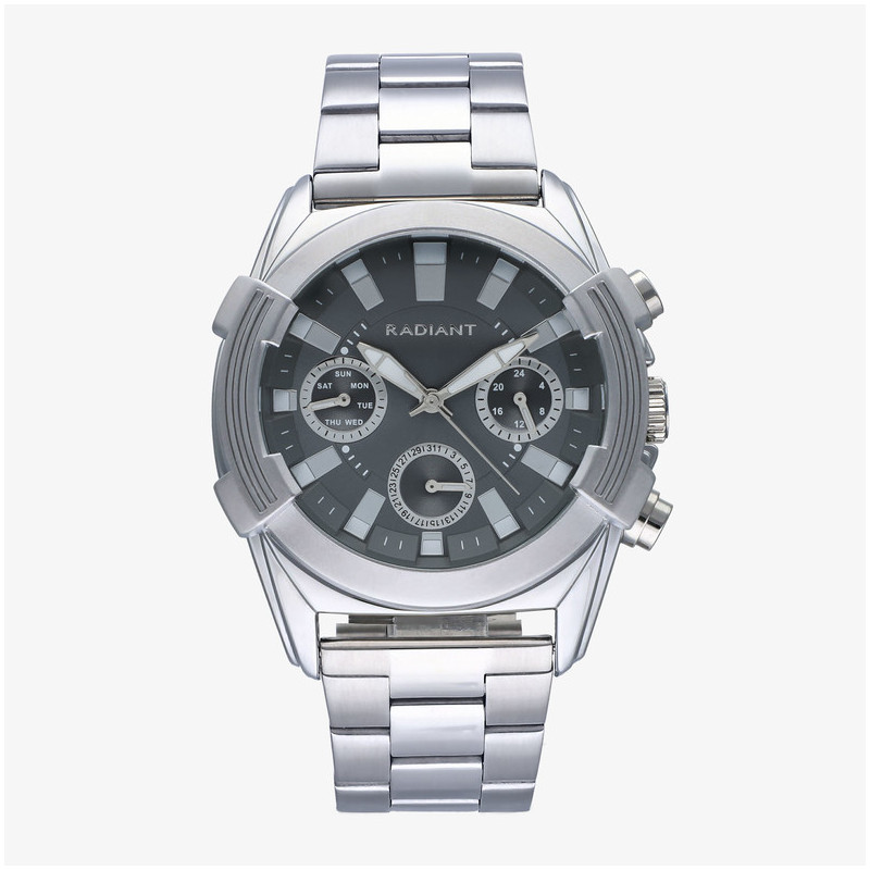 Reloj Hombre Continental 44MM Gris SS Brazalete, Acero, Gris Radiant