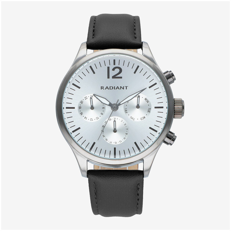 Radiant Team Reloj de Hombre Correa Piel Sintética en Negro