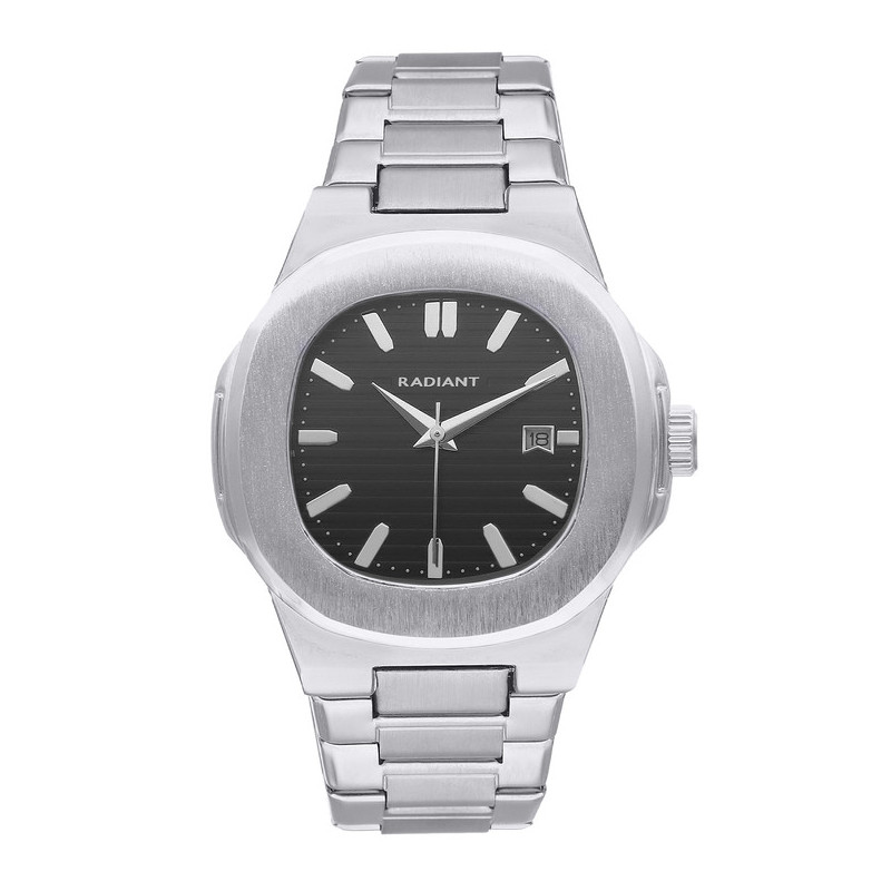 Reloj Hombre Brad Negro/Plateado