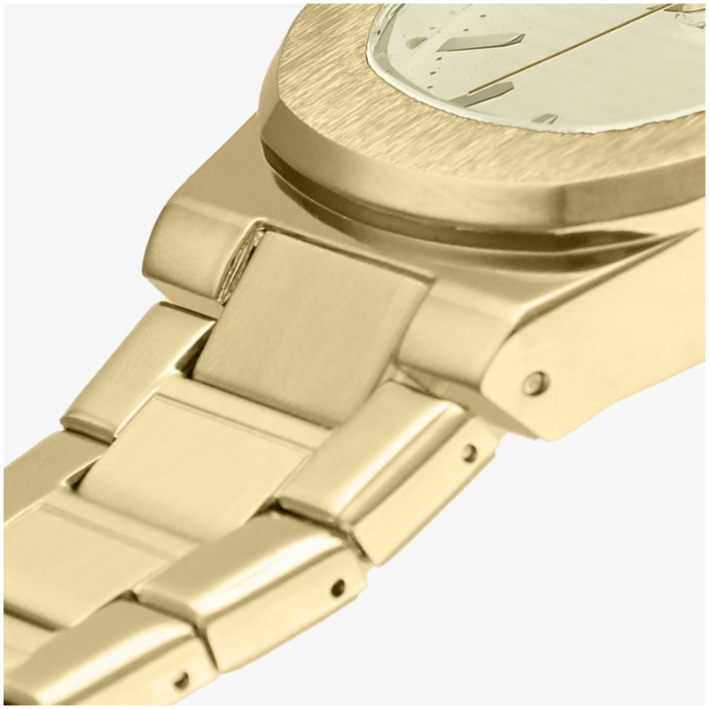 Reloj Hombre Brad Champagne Gold