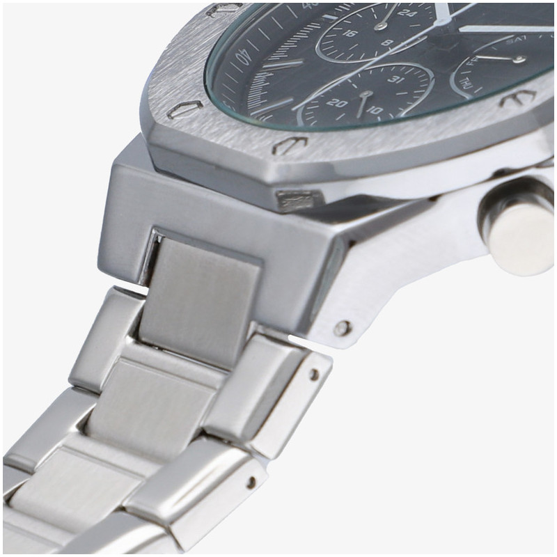 Reloj Hombre Jack Negro/Plateado