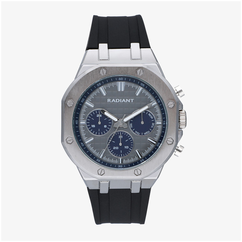 Reloj Hombre Jack Gris/Correa Silicona