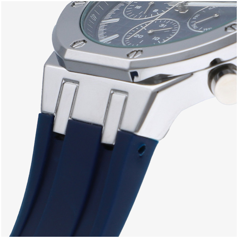 Reloj Hombre Jack Azul/Correa Silicona