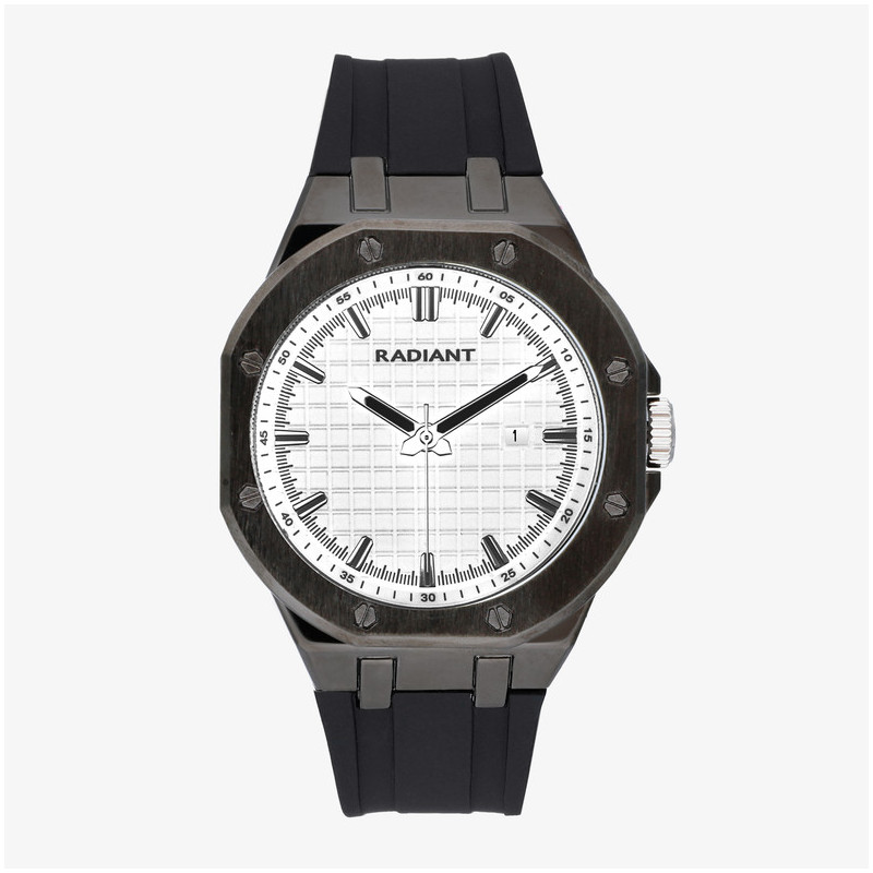 Reloj Hombre Leonardo Blanco/Negro Sili