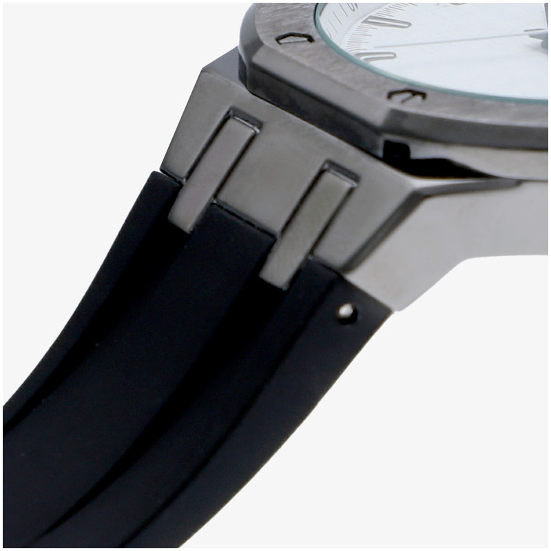 Reloj Hombre Leonardo Blanco/Negro Sili