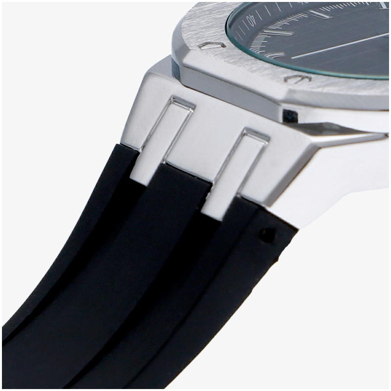 Reloj Hombre Leonardo Negro Correa Silicona