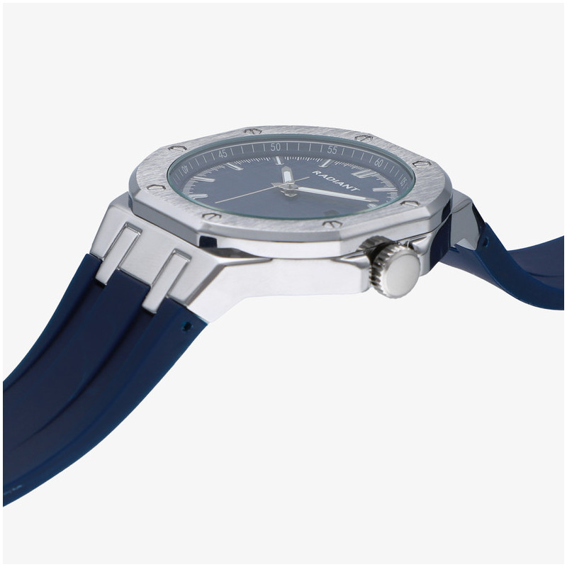 Reloj Hombre Leonardo Azul Correa Silicona