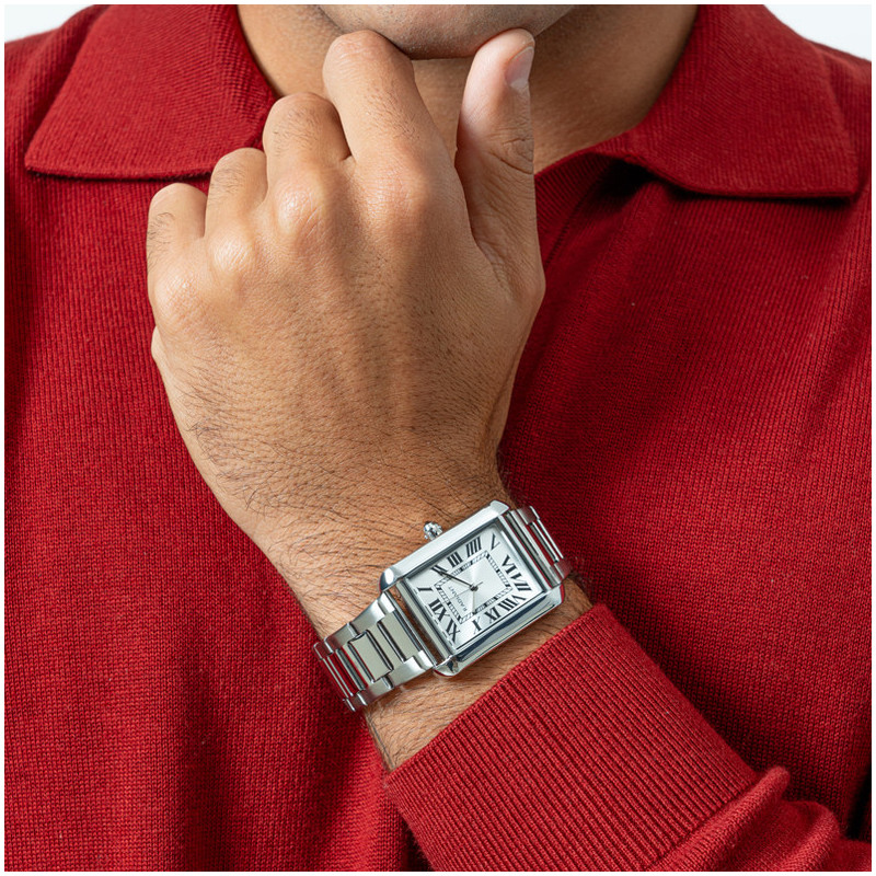 Reloj Hombre Jacob Plateado