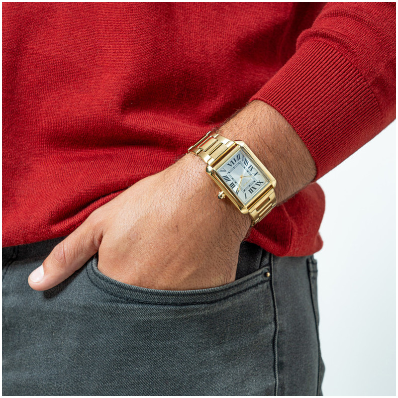 Reloj Hombre Jacob Dorado