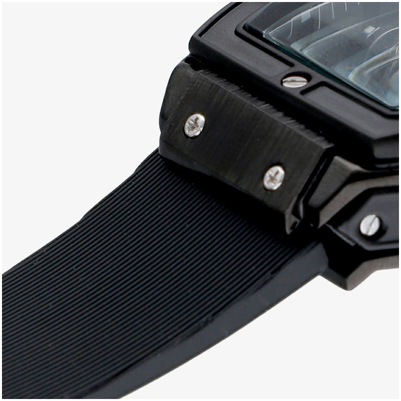Reloj Hombre Ryan Negro/Correa Silicona